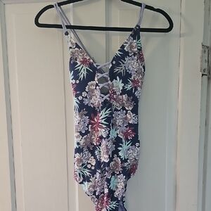 Ambrielle Floral One Piece Swimsuit